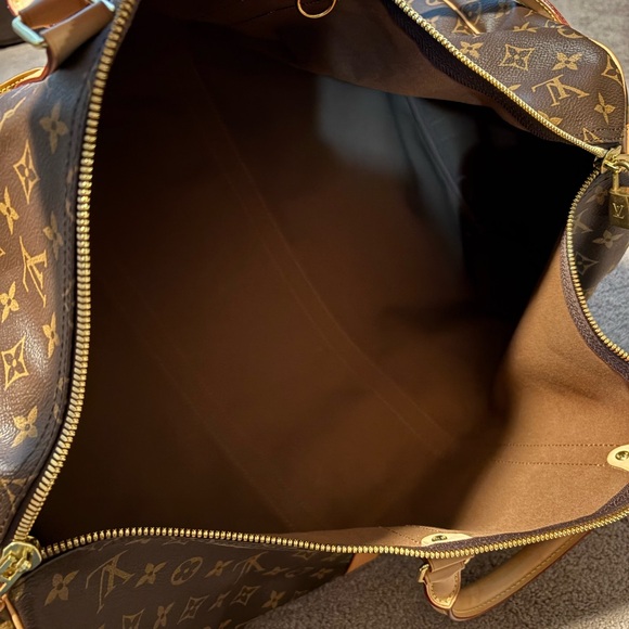 LOUIS VUITTON Keepall Bandouliere 55 Monogram Canvas Travel Luggage Bag M41414 - Picture 11 of 14